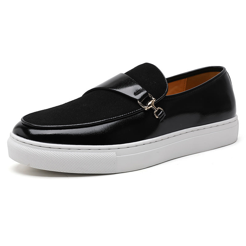 Leather Shoes Business Slip-on Casual Shoes Men