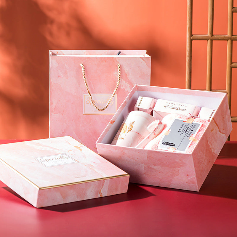 Gift Ceramic Cup Gift Box Activity Gift